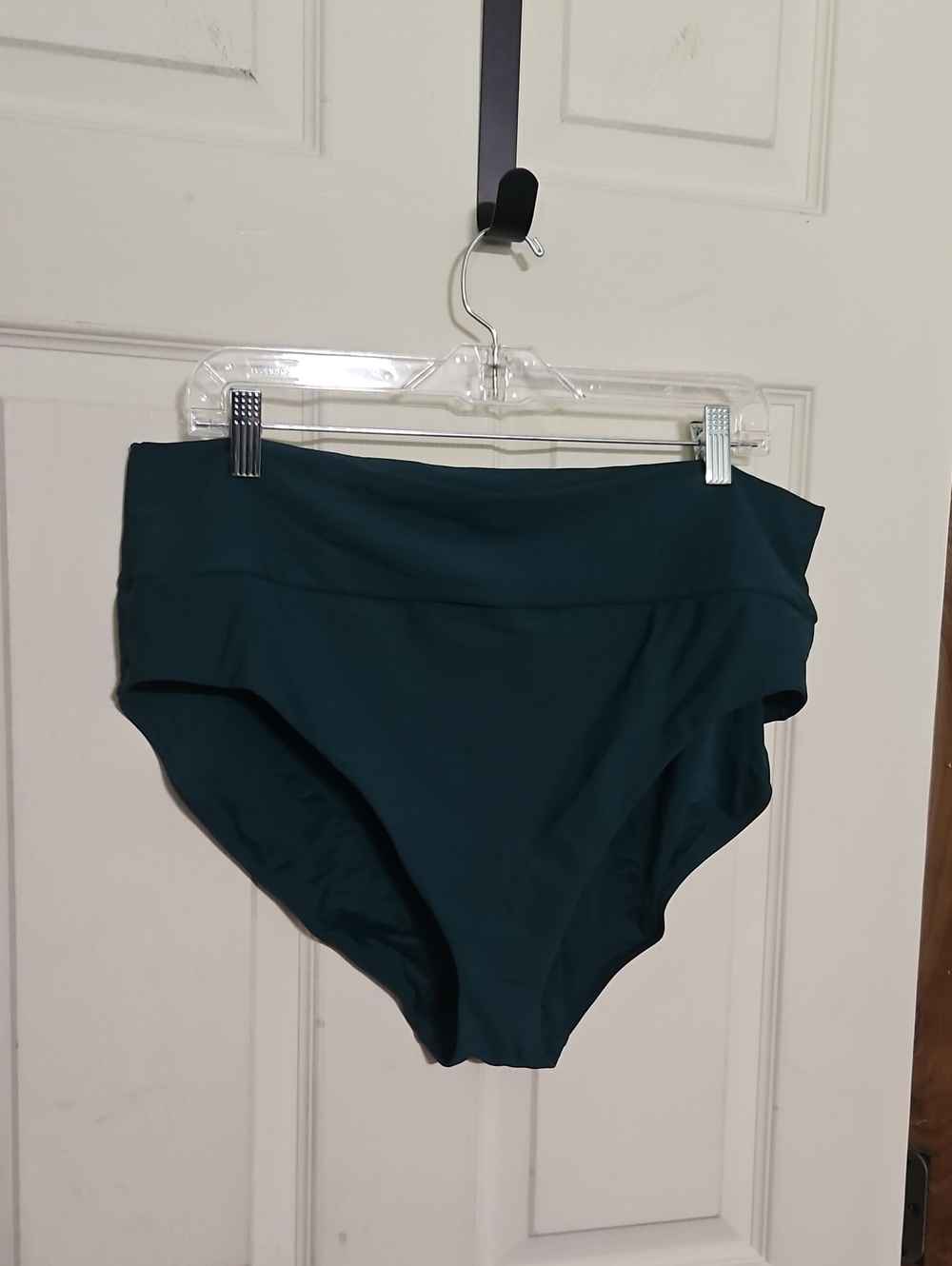 CALIA Women's Wide Banded High Rise Swim Bottoms: SEA GREEN: NEW WITH TAGS: XXL